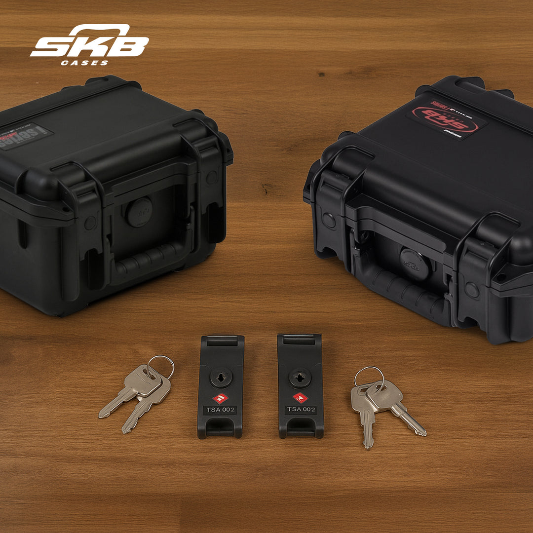SKB TSA 1 Latch Kit for iSeries Cases, Travel Approved Lock Set with Keys & Pins