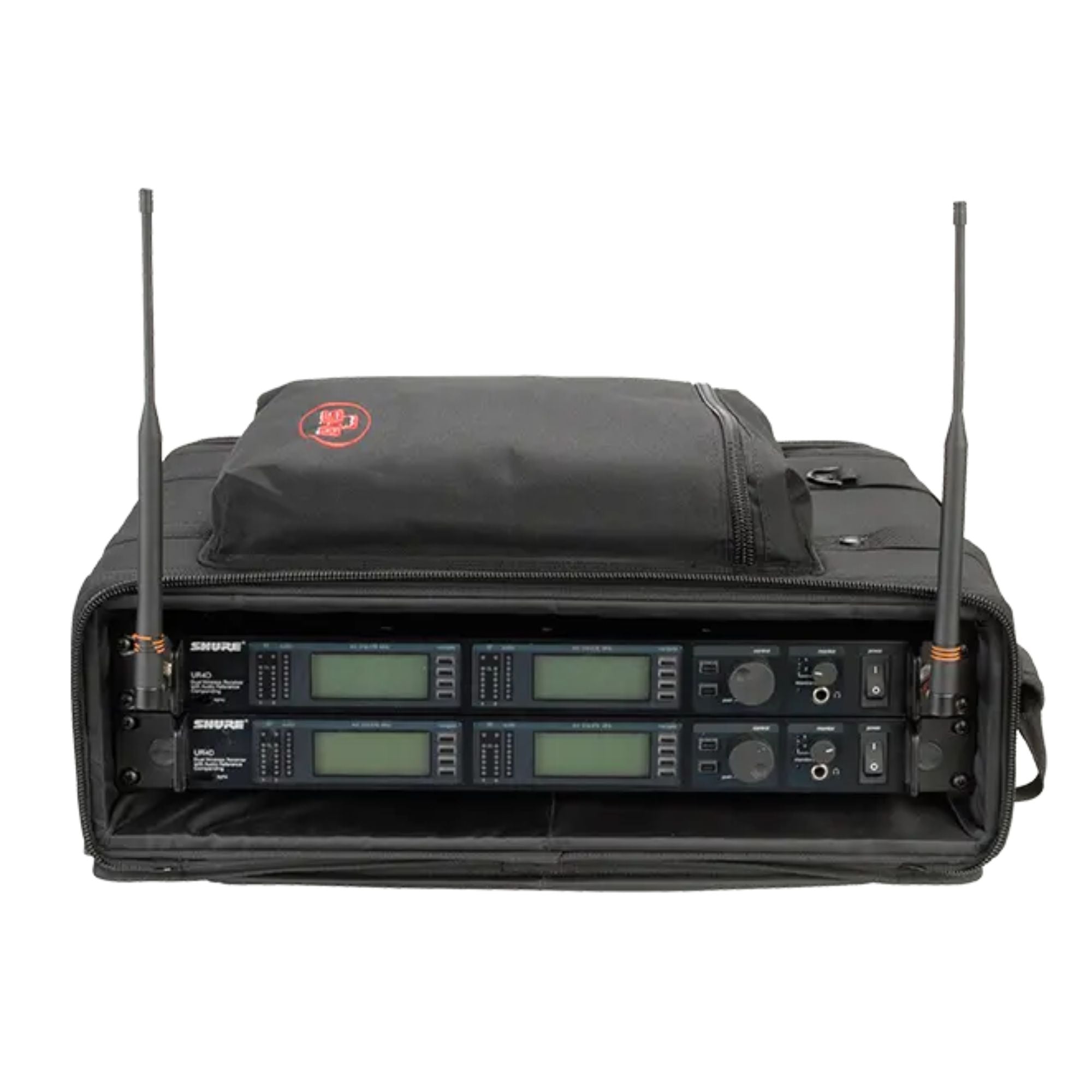SKB Cases 2U Soft Rack Case for Wireless Microphone Systems with Steel Rails - VMInnovations
