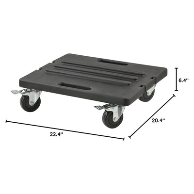 SKB Roto Rack/Shallow Rack Caster Platform with 4 Locking Wheels for Transport - VMInnovations