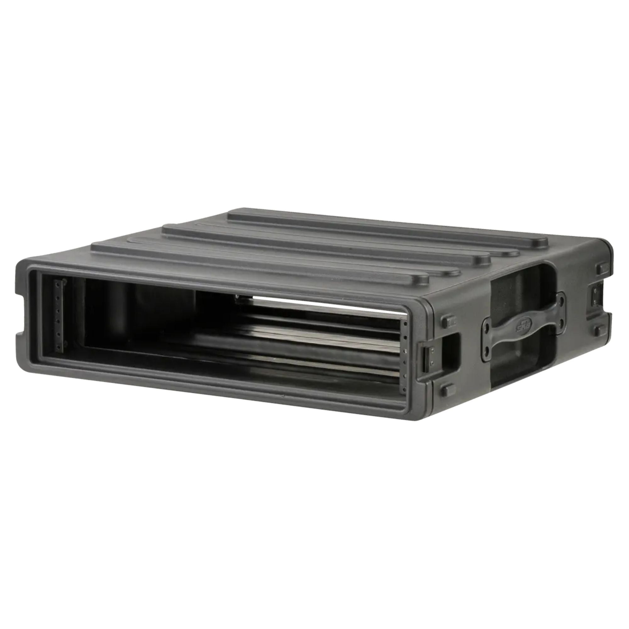 SKB 2U Roto Rack Case Polyethylene Gear Protector, Stackable, Waterproof, Black - VMInnovations