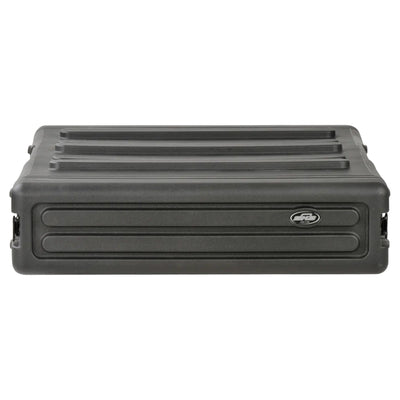 SKB 2U Roto Rack Case Polyethylene Gear Protector, Stackable, Waterproof, Black - VMInnovations