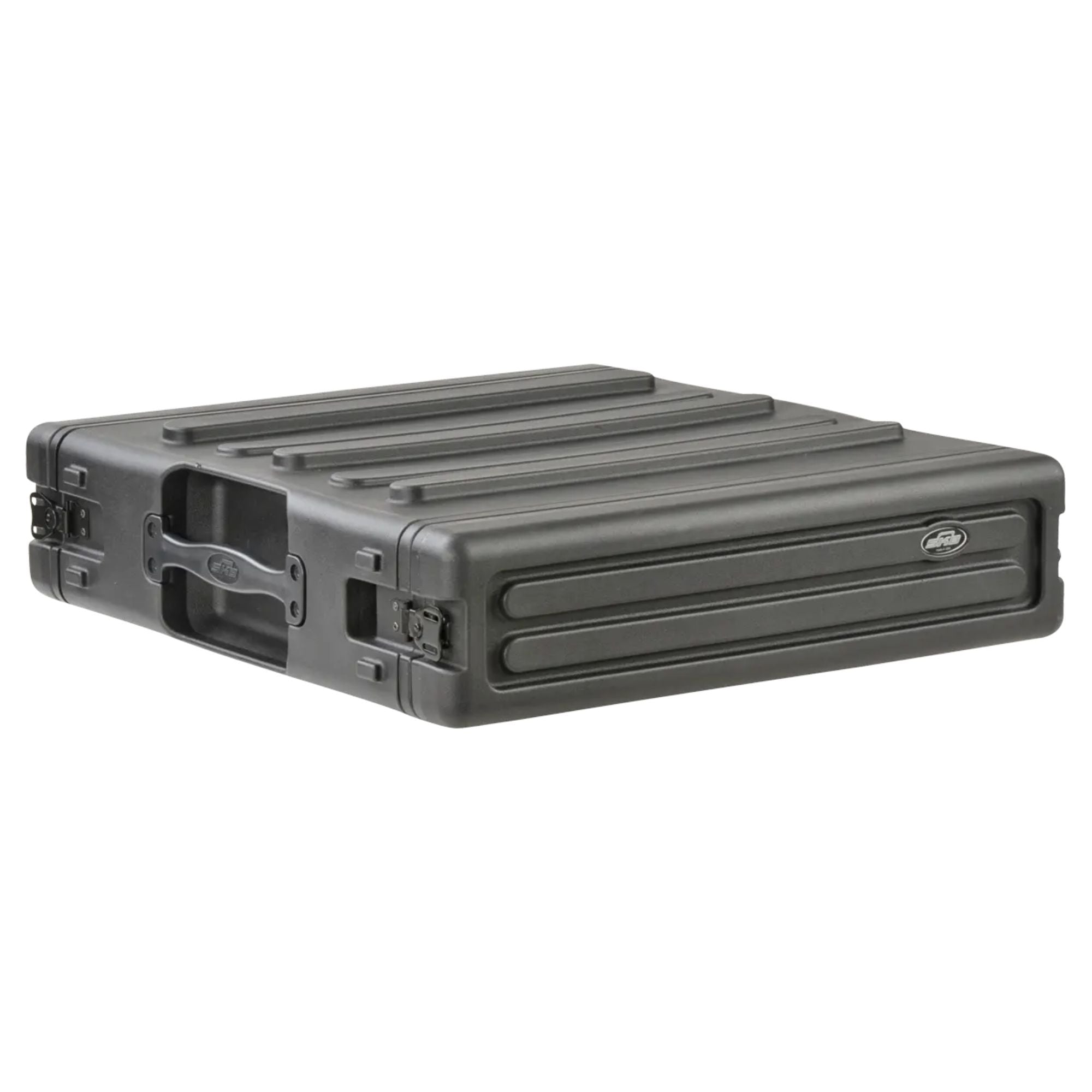 SKB 2U Roto Rack Case Polyethylene Gear Protector, Stackable, Waterproof, Black - VMInnovations