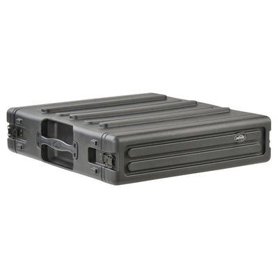 SKB 2U Roto Rack Case Polyethylene Gear Protector, Stackable, Waterproof, Black - VMInnovations