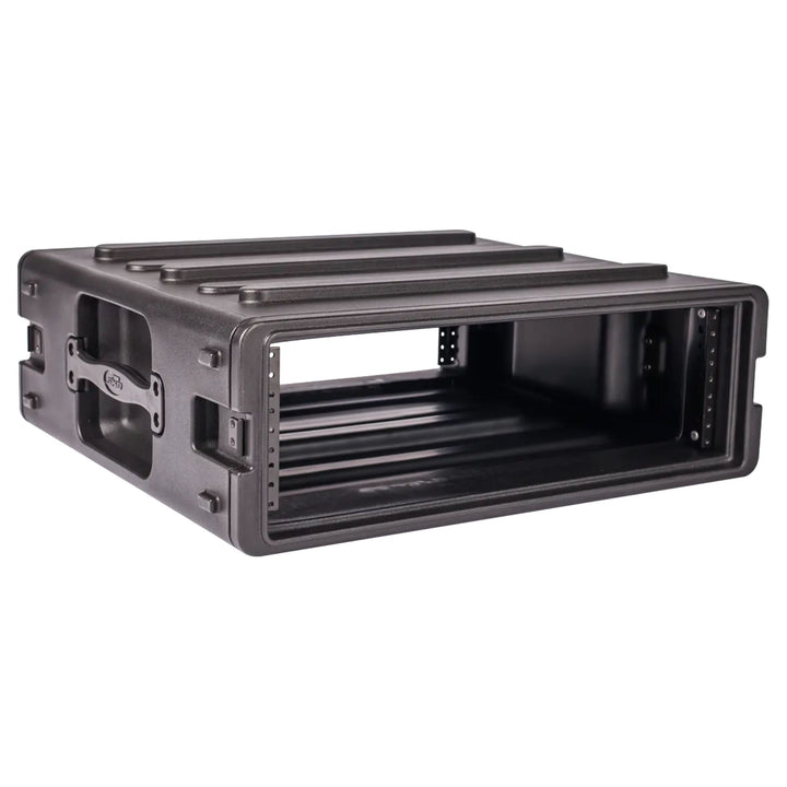 SKB 3U Roto Rack Case Polyethylene Gear Protector, Stackable, Waterproof, Black