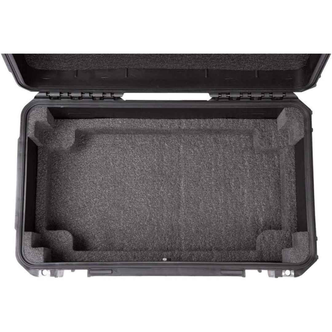 SKB iSeries 2U Shallow Fly Rack, Waterproof Polypropylene Hard Case, 9 Inch