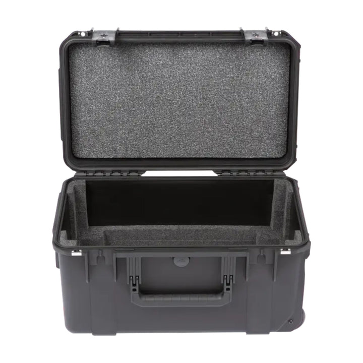 SKB iSeries 3U Shallow Fly Rack, Waterproof Polypropylene Hard Case, 9 Inch