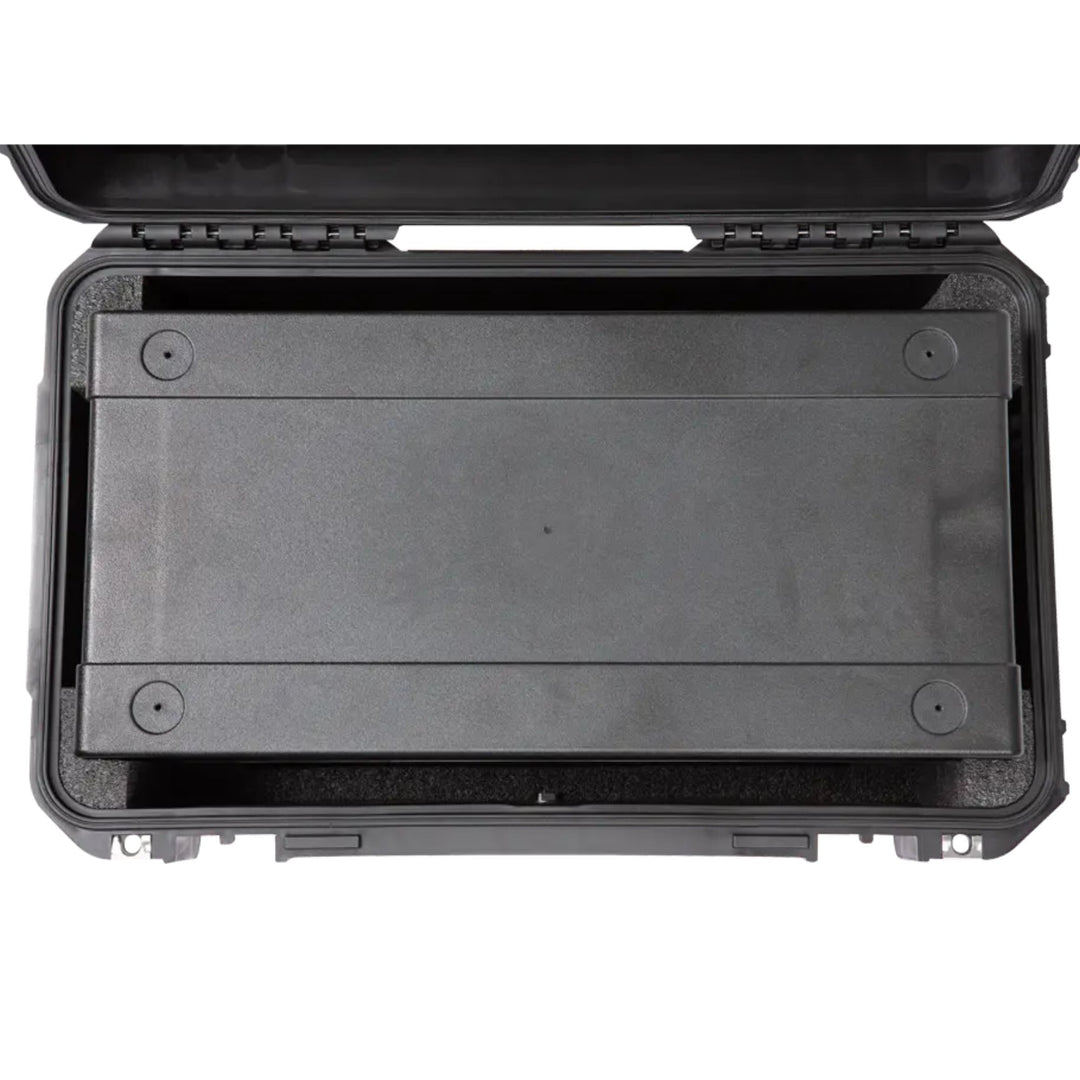 SKB iSeries 3U Shallow Fly Rack, Waterproof Polypropylene Hard Case (Open Box)