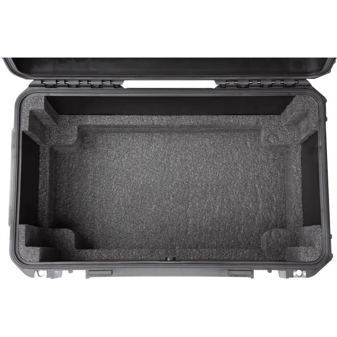 SKB iSeries 3U Shallow Fly Rack, Waterproof Polypropylene Hard Case, 9 Inch