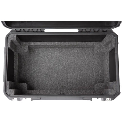 SKB iSeries 3U Shallow Fly Rack, Waterproof Polypropylene Hard Case, 9 Inch - VMInnovations