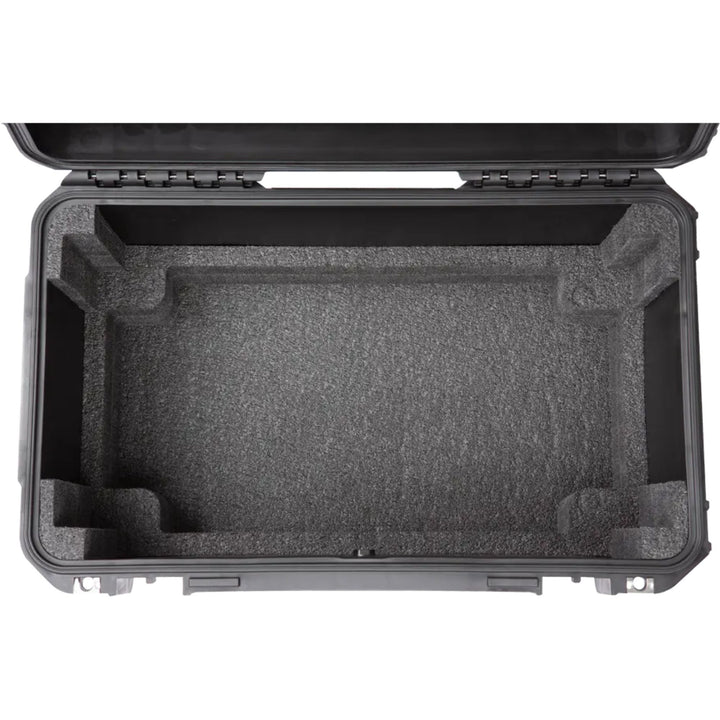 SKB iSeries 3U Shallow Fly Rack, Waterproof Polypropylene Hard Case, 9 Inch