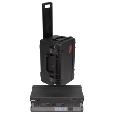 SKB iSeries 3U Shallow Fly Rack, Waterproof Polypropylene Hard Case (Open Box) - VMInnovations