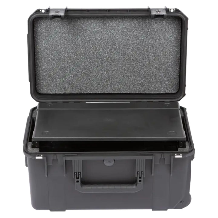 SKB iSeries 3U Shallow Fly Rack, Waterproof Polypropylene Hard Case (Open Box)