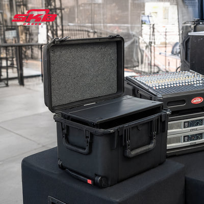 SKB iSeries 3U Shallow Fly Rack, Waterproof Polypropylene Hard Case (Open Box) - VMInnovations