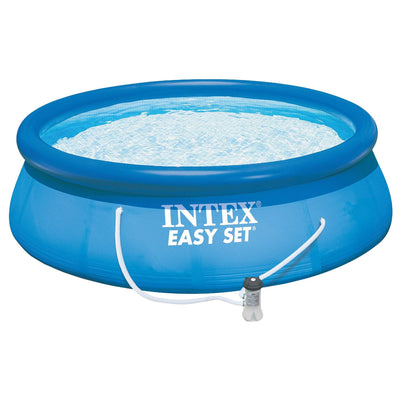 Intex 15' x 42" Easy Set Pool Complete Kit with GFCI & Filter Pump (Open Box)