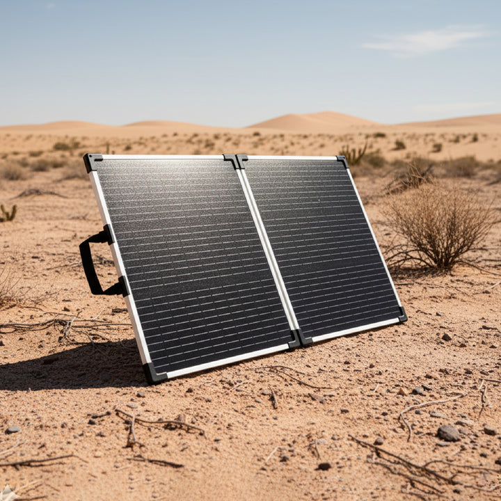 Lion Energy 100 Watt 24V Portable Solar Panel for RV, Outdoor Camping and Travel