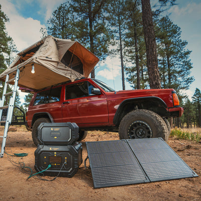 Lion Energy Solar Power Generator, Multiple Outputs, 3,000 Watts (Open Box) - VMInnovations