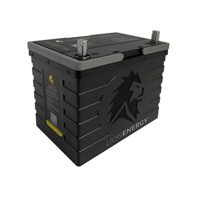 Lion Energy Lithium Rechargeable Deep Cycle Battery, Bluetooth, UT1300 BT, Black