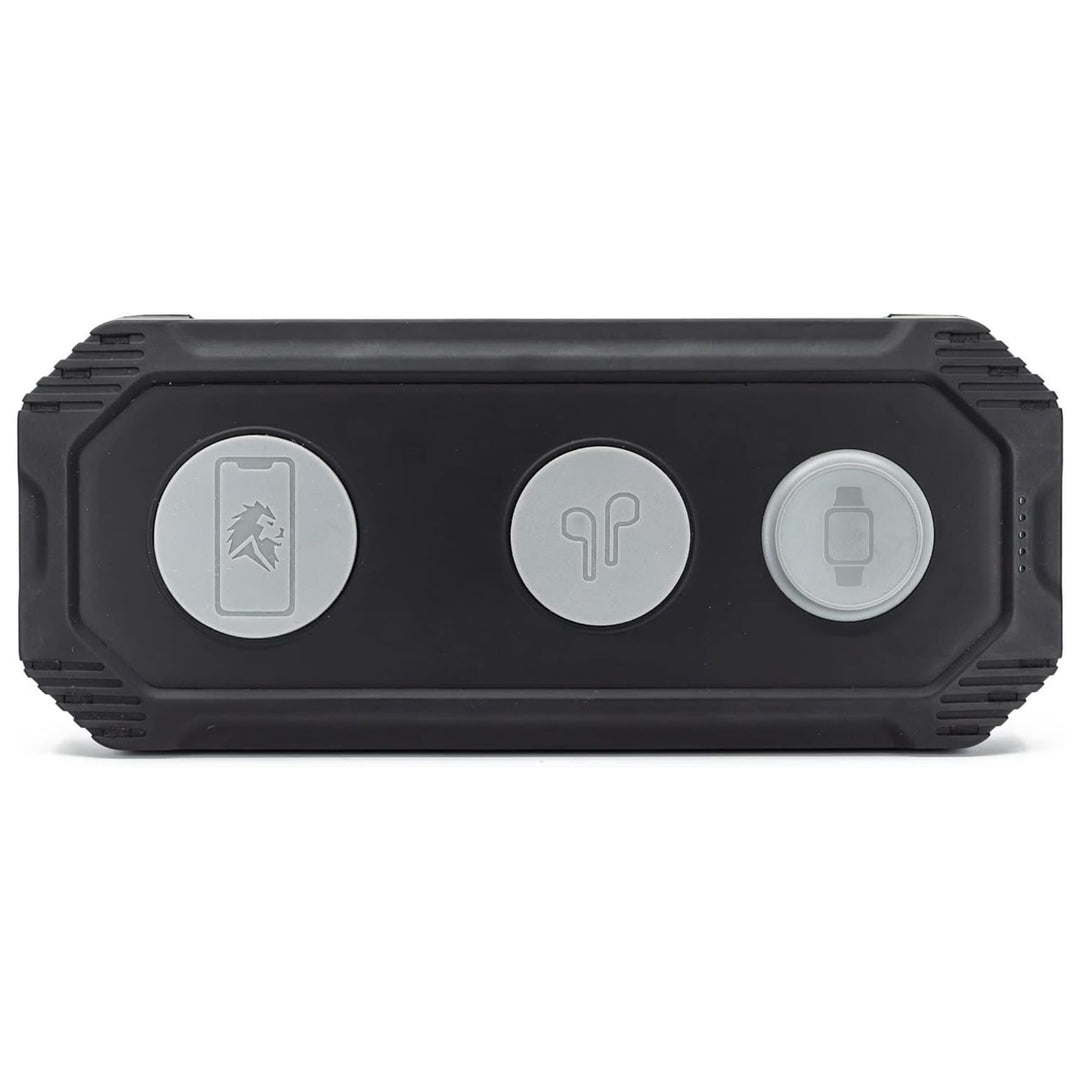 Lion Energy 3-in-1 Wireless & USB Charger for Phone, Ear Buds & Watch (Open Box)