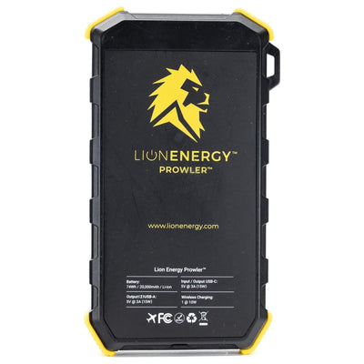 Lion Energy Prowler Power Bank, Portable Phone Charger w/Flashlight (Open Box) - VMInnovations