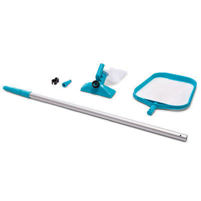 Intex Cleaning Maintenance Swimming Pool Kit w/ Vacuum & Pole |28002E (Open Box)