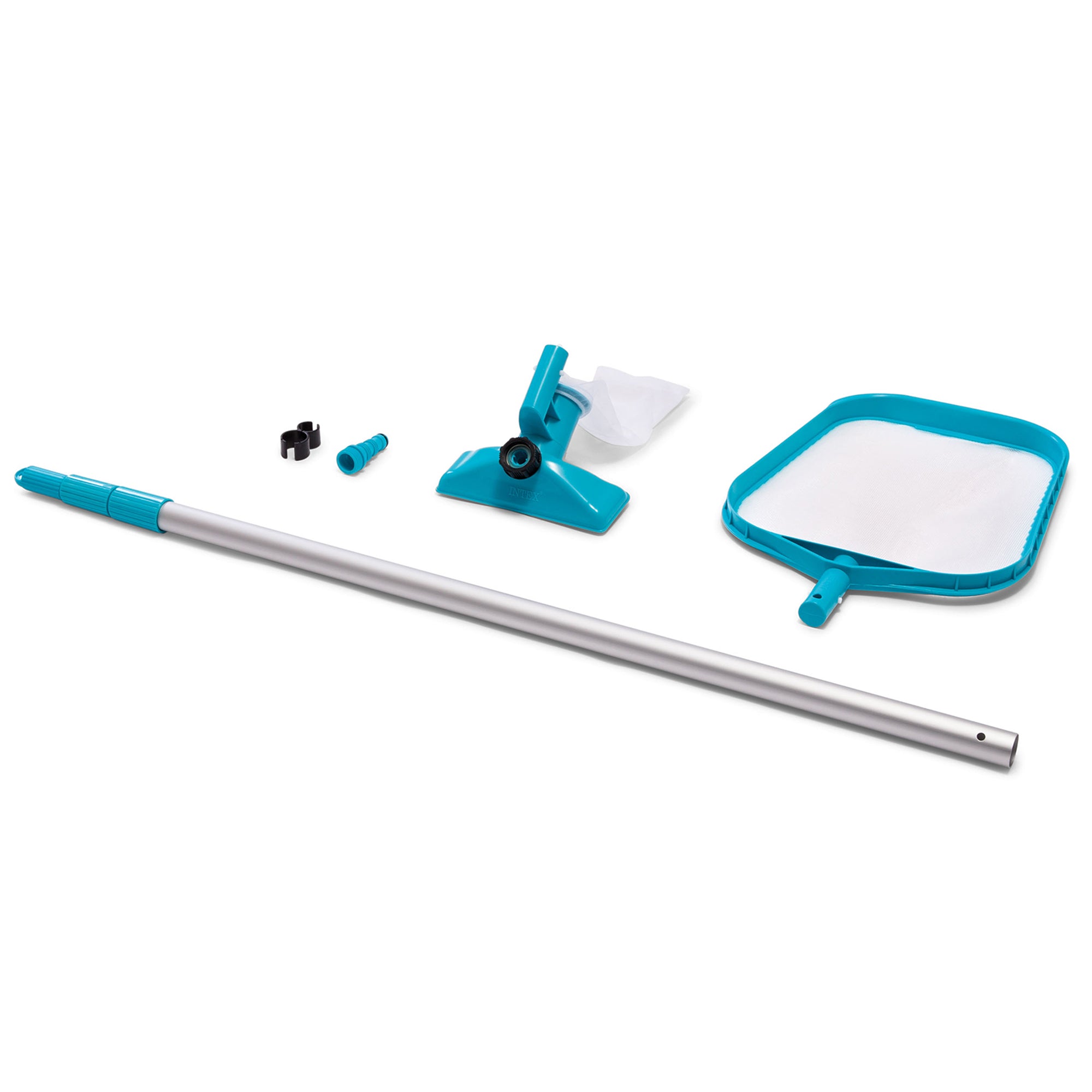 Intex Cleaning Maintenance Swimming Pool Kit w/ Vacuum & Pole |28002E (Open Box)