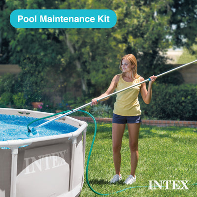 Intex 26'x52" Ultra XTR Frame Round Above Ground Pool Set & Maintenance Pool Kit