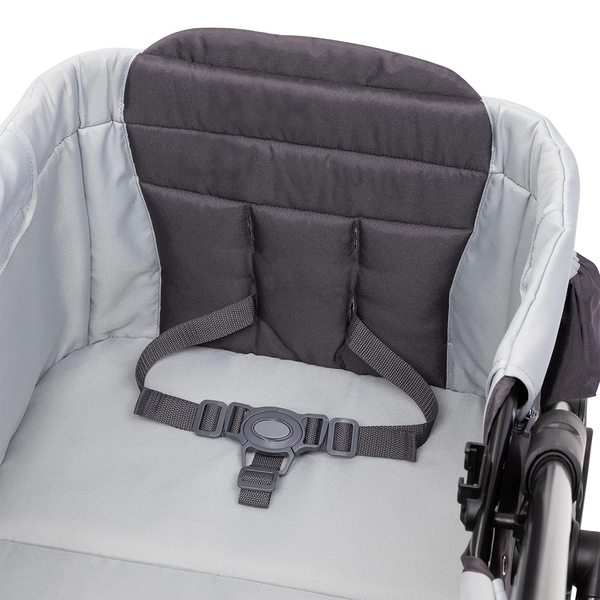 Baby Trend Expedition 2in1 Push/Pull Stroller Wagon w/ Canopy, Liberty Midnight (For Parts)
