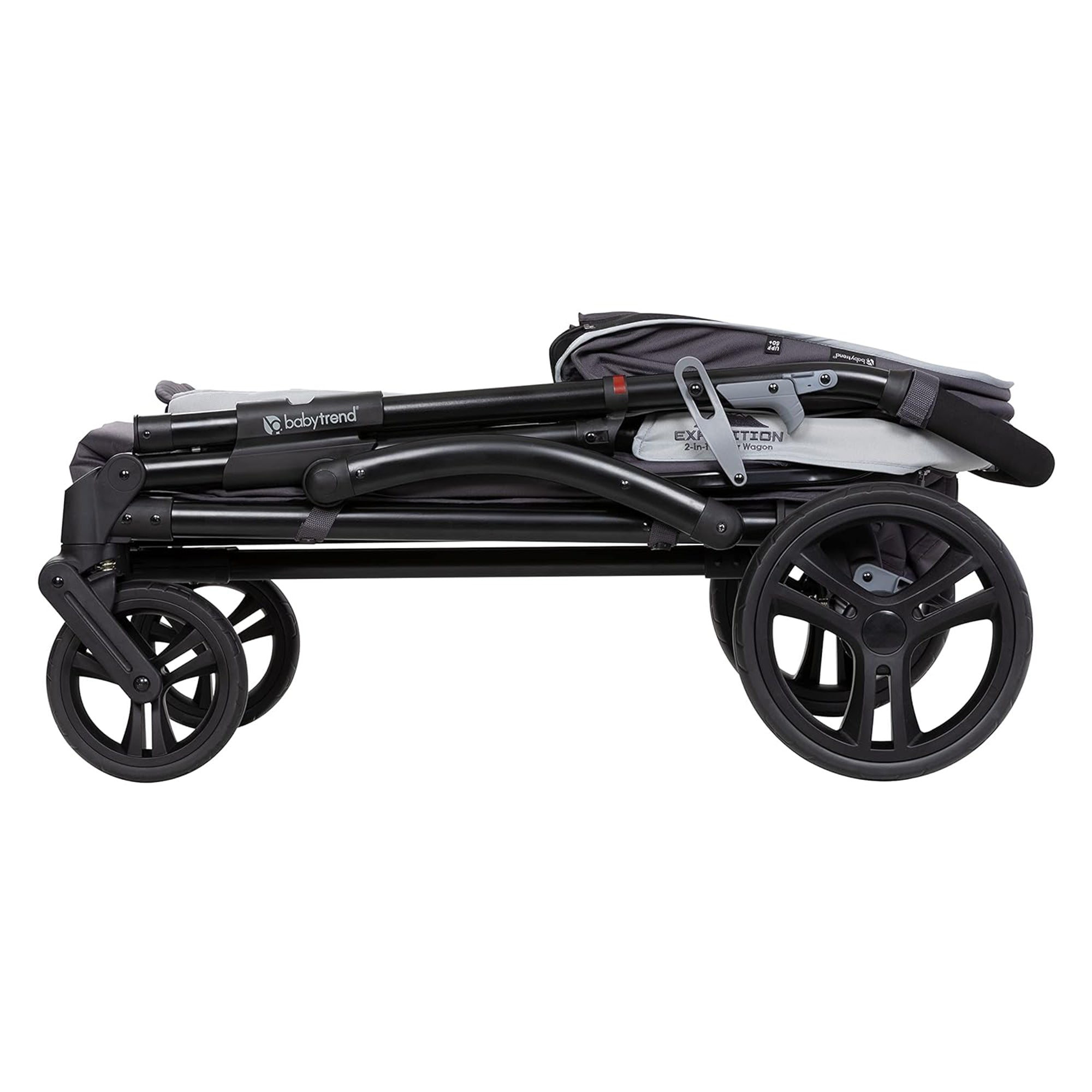 Baby Trend Expedition 2in1 Push/Pull Stroller Wagon w/ Canopy, Liberty Midnight (For Parts)