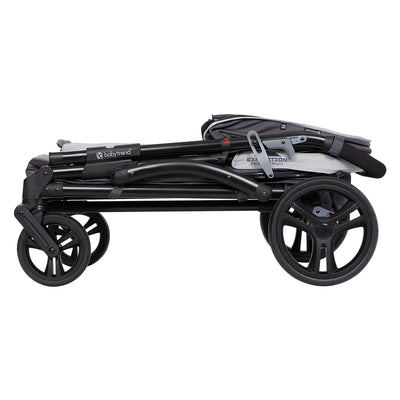 Baby Trend Expedition 2in1 Push/Pull Stroller Wagon w/ Canopy, Liberty Midnight (For Parts)
