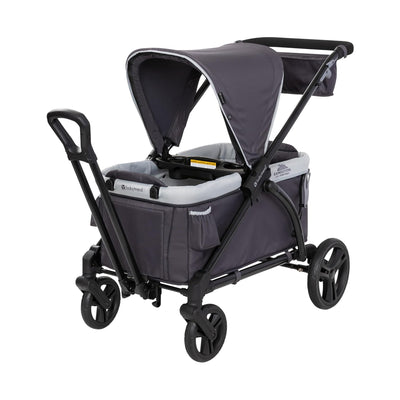 Baby Trend Expedition 2in1 Push/Pull Stroller Wagon w/ Canopy, (Open Box)