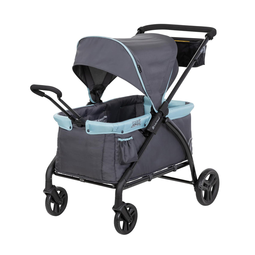 Baby Trend Expedition 2 in 1 Push or Pull Stroller Wagon w/ Canopy, (Open Box) - VMInnovations