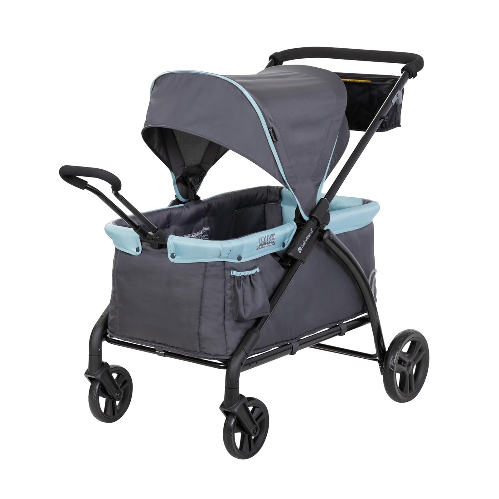 Baby Trend Expedition 2 in 1 Push or Pull Stroller Wagon w/ Canopy, (Open Box) - VMInnovations