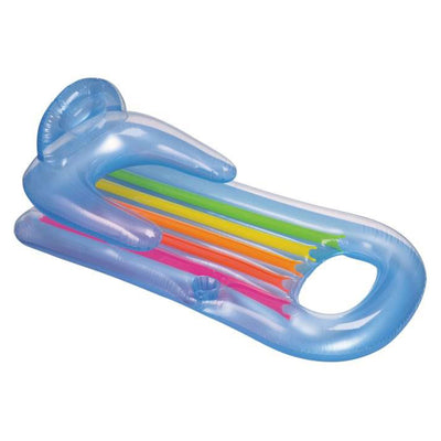 Intex King Kool Lounge Inflatable Swimming Pool Lounger with Headrest (Pair)