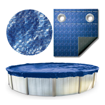 Swimline Hydrotools Supreme Guard Winter Cover for 12' x 18' Above Ground Pools - VMInnovations
