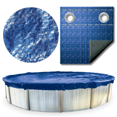 Swimline Hydrotools Supreme Guard Winter Cover for 12' x 20' Above Ground Pools - VMInnovations