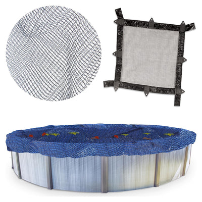 Swimline Hydrotools Leaf Net Winter Pool Cover for 33 Ft Above Ground (Open Box)