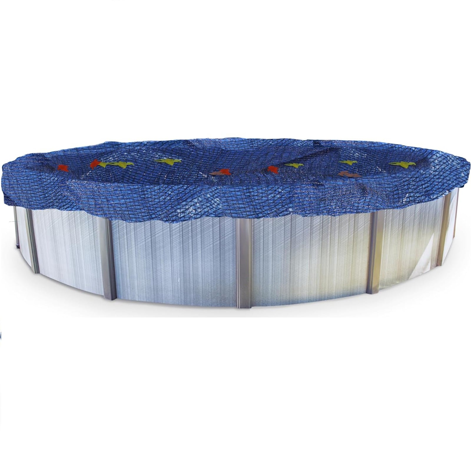 Swimline Hydrotools Leaf Net Winter Above Ground Oval Swimming Pool Cover, Black - VMInnovations