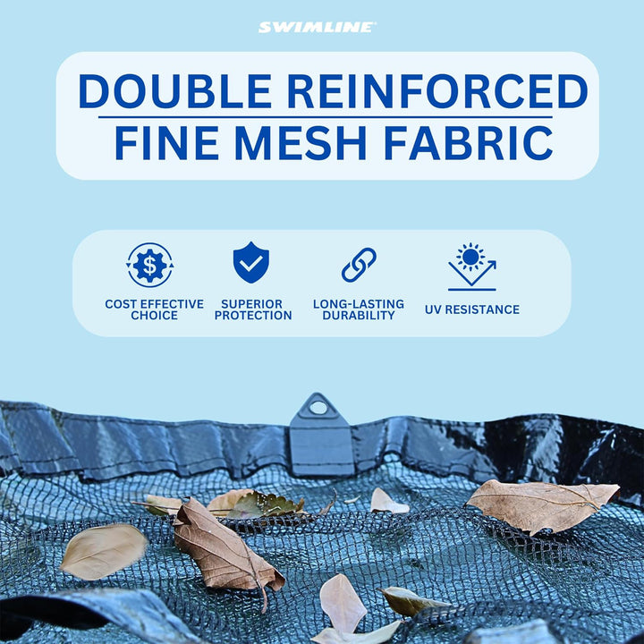 Swimline Hydrotools Leaf Net Winter Pool Cover for 16x25 Ft Above Ground Pools