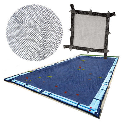 Swimline Hydrotools Winter Leaf Net, Cover for Above Ground Pool, 20x28’ (Used) - VMInnovations