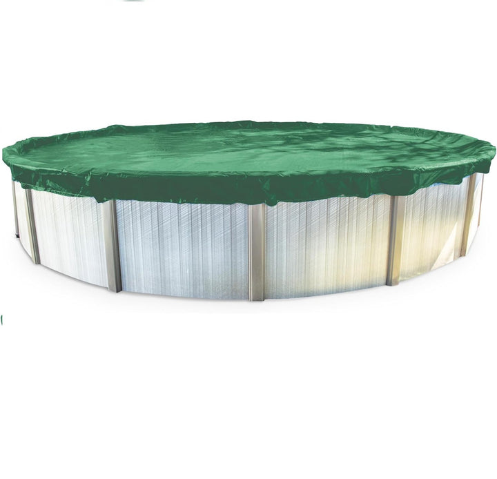 Swimline Hydrotools Supreme Guard Winter Cover for 18x34 Ft Above Ground Pools - VMInnovations