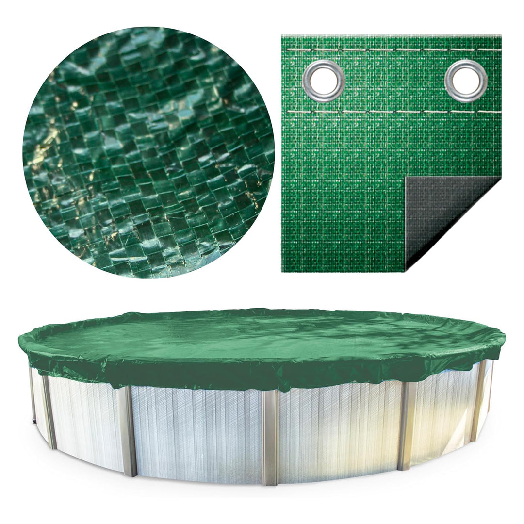 Swimline Hydrotools Guard Winter Cover for 21' Above Ground Round Pool(Open Box)