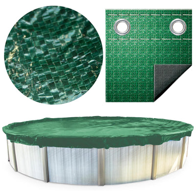 Swimline Hydrotools Supreme Guard Winter Cover for 16x28 Ft Above Ground Pools