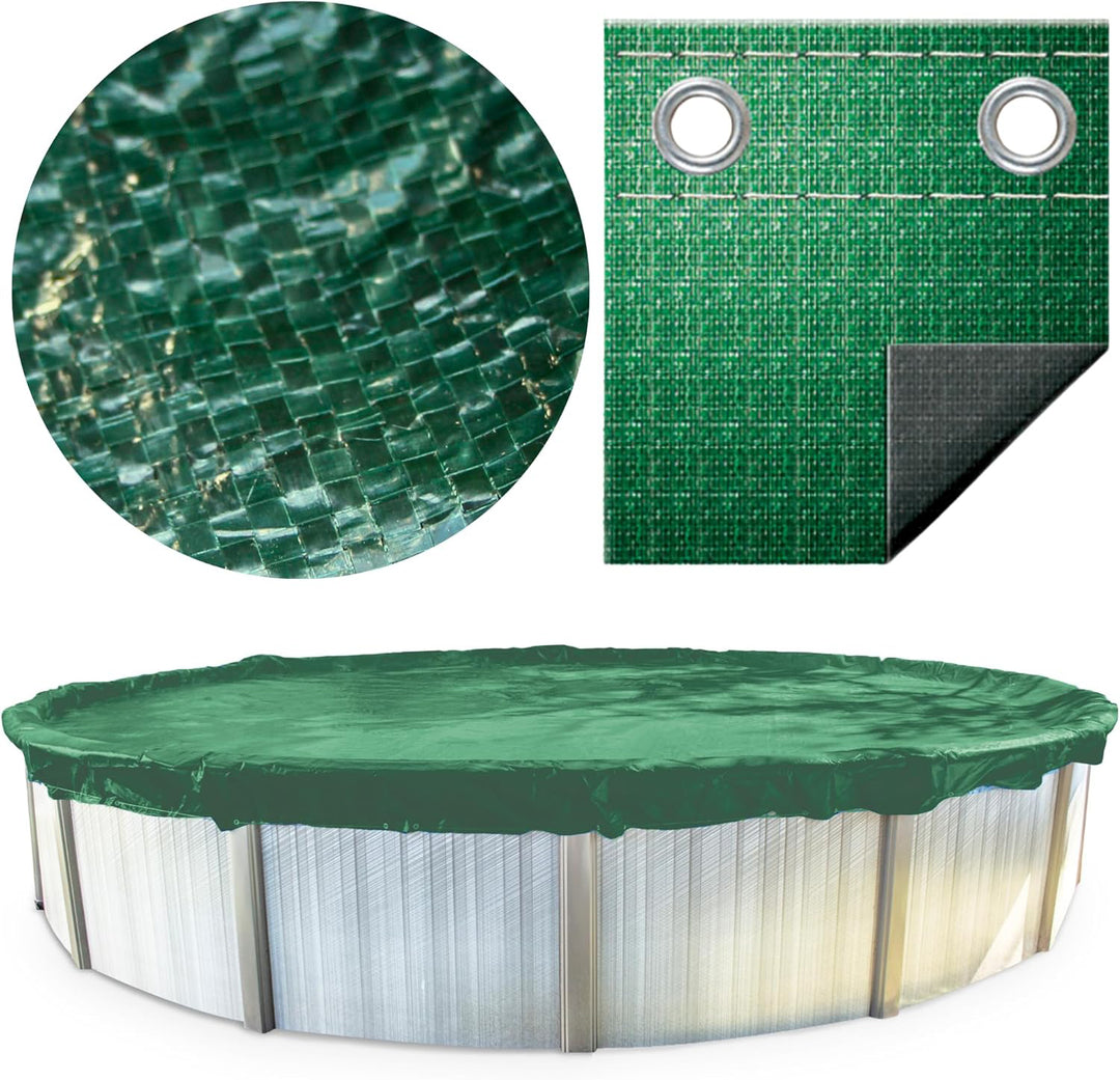 Swimline Hydrotools Supreme Guard Winter Cover for 18x24 Ft Above Ground Pools
