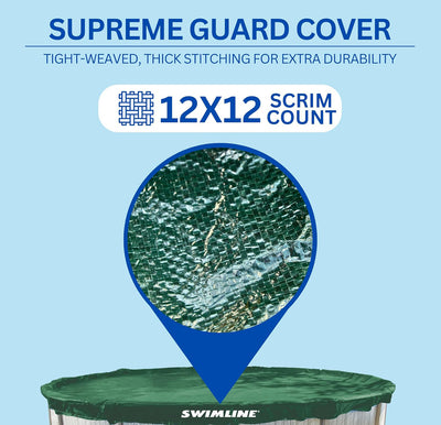 Swimline Supreme Guard Winter Cover for 18x24 Ft Above Ground Pools (Open Box)
