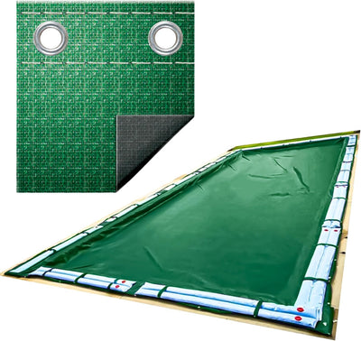 Swimline Hydrotools Supreme Guard Winter Pool Cover for 20x36 Ft Inground Pools - VMInnovations