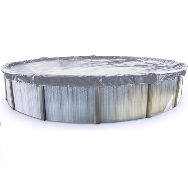 Swimline Hydrotools Silver King Winter Cover for 18'x38' Above Ground Oval Pools