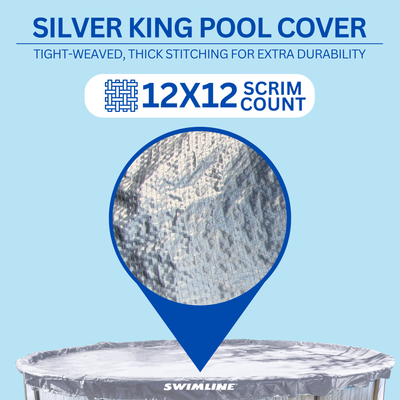 Swimline Hydrotools King Winter Cover for 12x20 Ft Above Ground Pools (Open Box) - VMInnovations