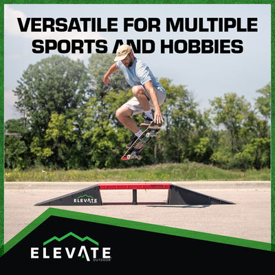 Elevate Outdoor EZ-Link Skateboard Ramp 3pc Set w/3 Setup Options (Open Box) - VMInnovations