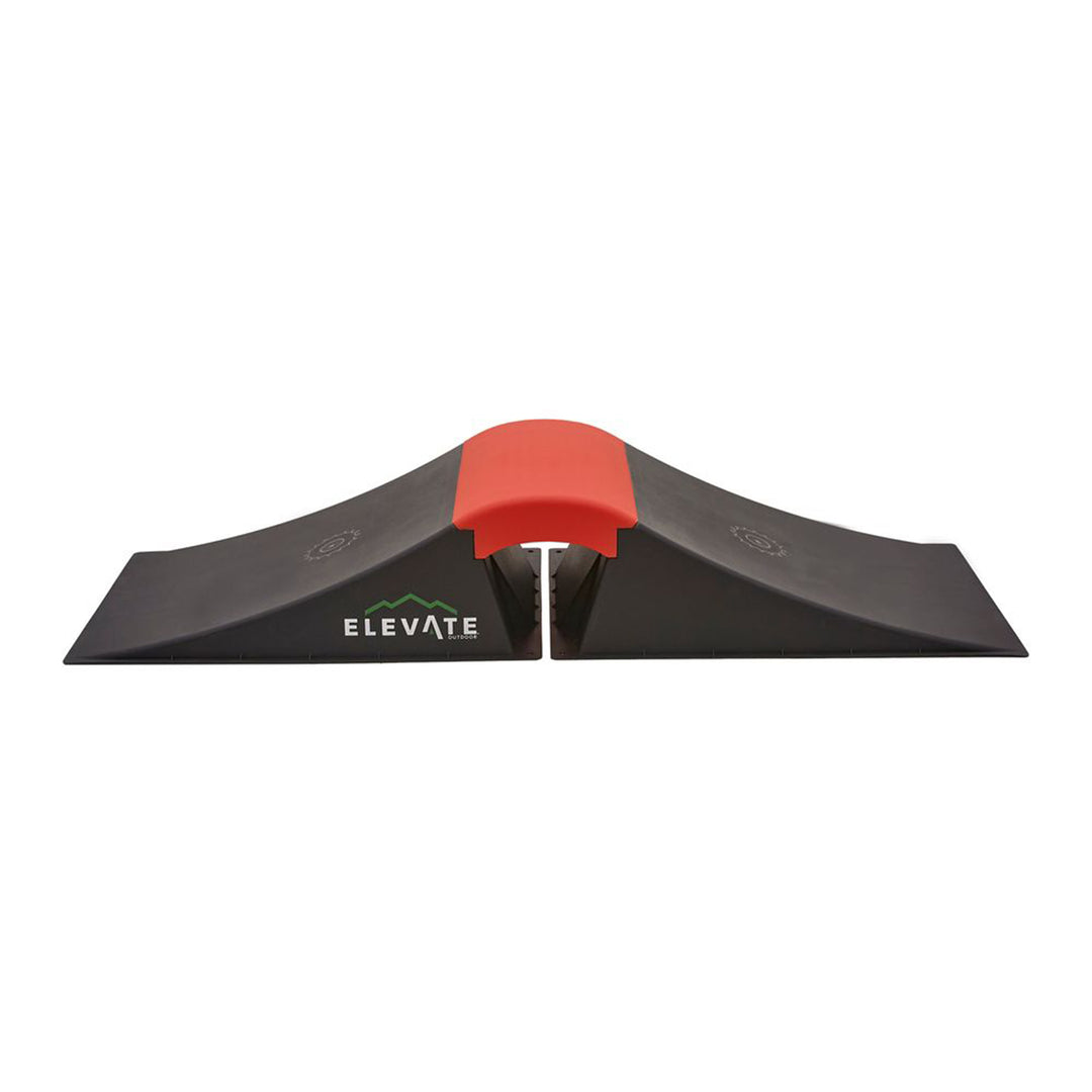 Elevate Outdoor Wave Skateboard Ramp 3-Piece Set with 3 Setup Options, Orange - VMInnovations