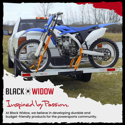 Black Widow Dirt Bike Carrier w/Wheel Chock & 400lbs Capacity  (For Parts) - VMInnovations